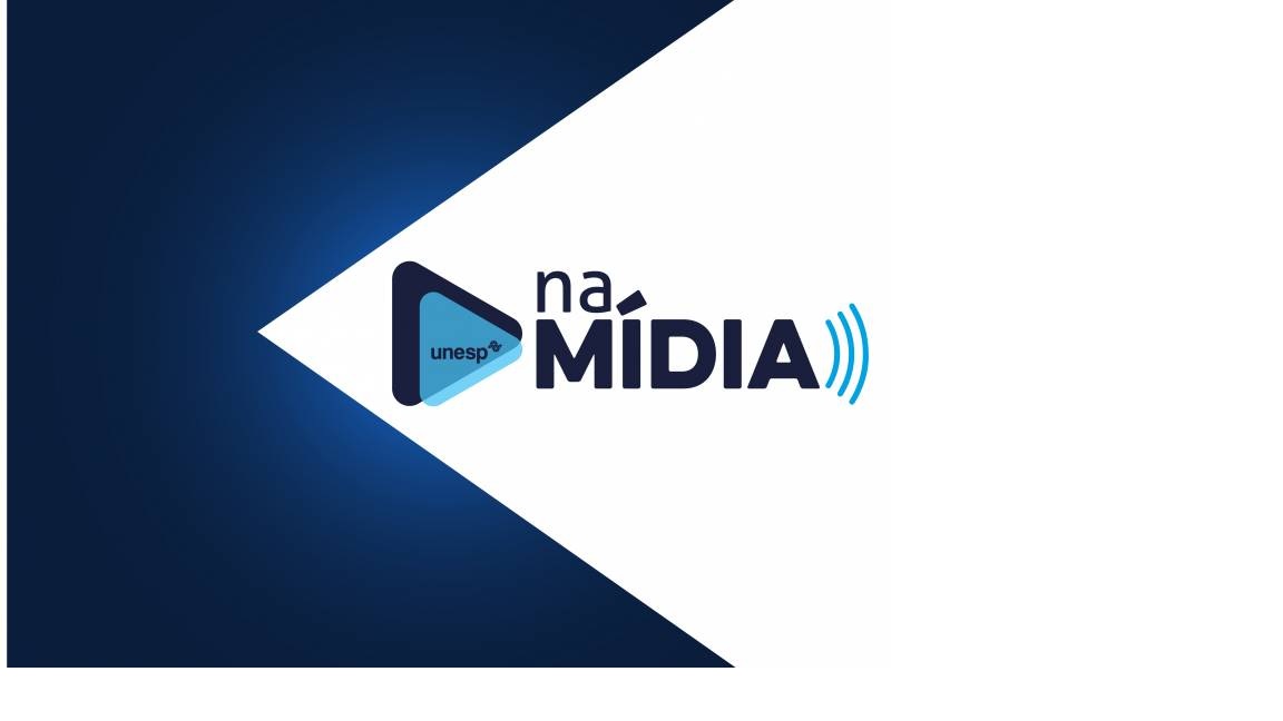 Foto do logo do boletim Na Mídia