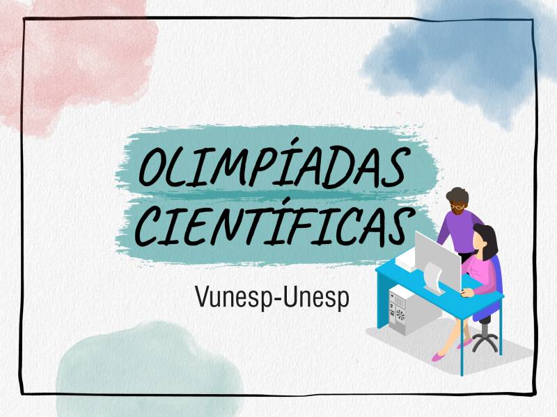 foto ilustrativa das olimpíadas científicas da Unesp