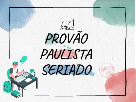 Imagem ilustrativa para divulgar o Provão Paulista
