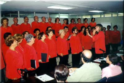 Coral da FHDSS-Franca abre evento do Núcleo UNESP-UNATI
