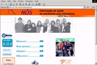 Página do Projeto Nós