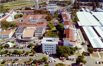 Vista aérea da FM-Botucatu