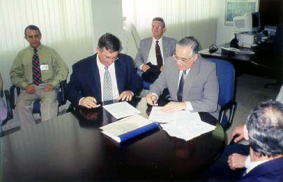 Assinatura do Convênio