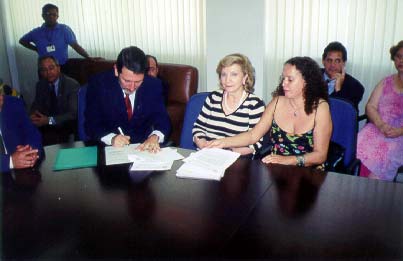 Assinatura do Convênio