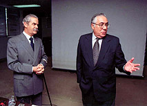 Secretário João Carlos de Souza Meirelles e Prof. Dr. José Carlos Souza Trindade - Reitor da UNESP