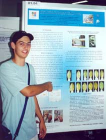 Rafael Homem, aluno premiado da FCAV