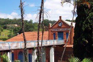 Fachada da Fazenda Lageado 